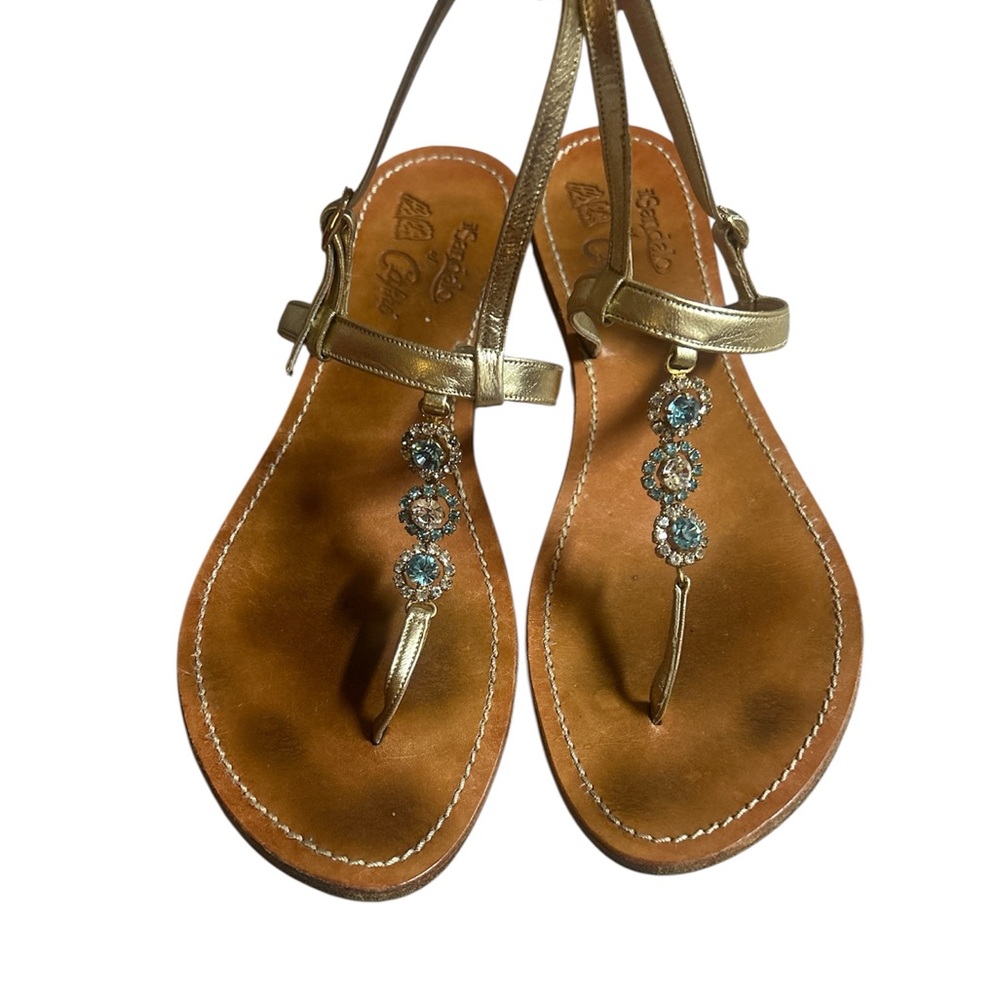 Is Sándalo Capri  Women's Sandals with Embellished Straps
